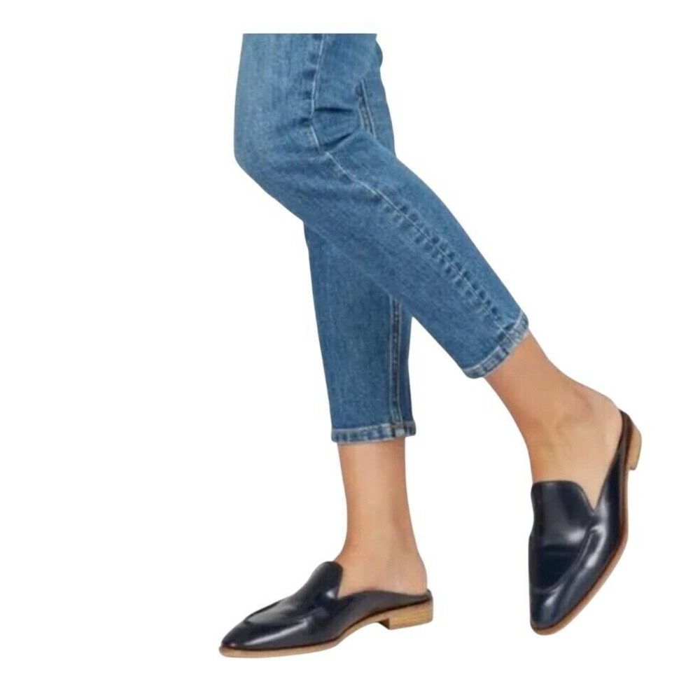 Everlane Black Leather Mules